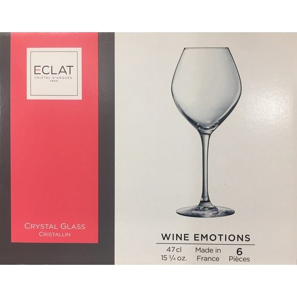SET X6 COPA VIN BLANC 47 CL WINE EMOTIONS