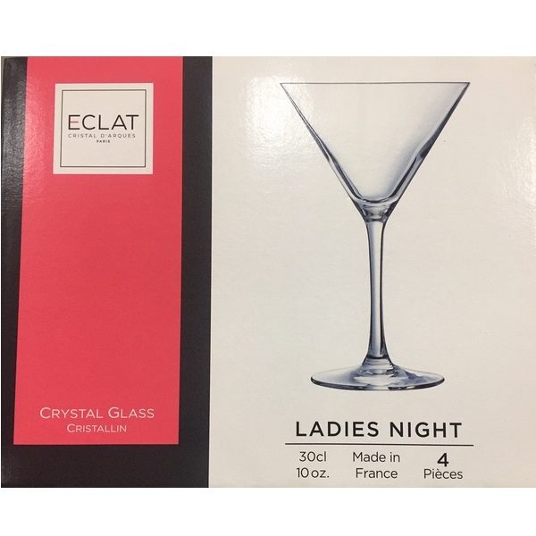 SET X4 COPA COCKTAIL 30 CL LADIES NIGHT