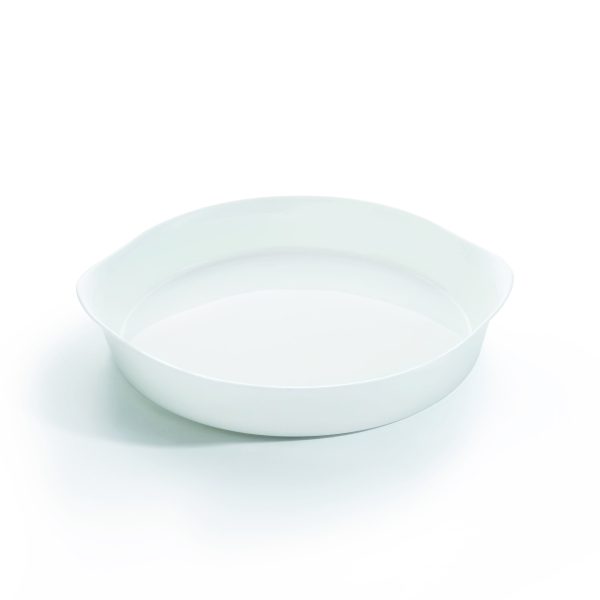 FUENTE PARA TARTA 28 CM SMART CUISINE CARINE BLANC