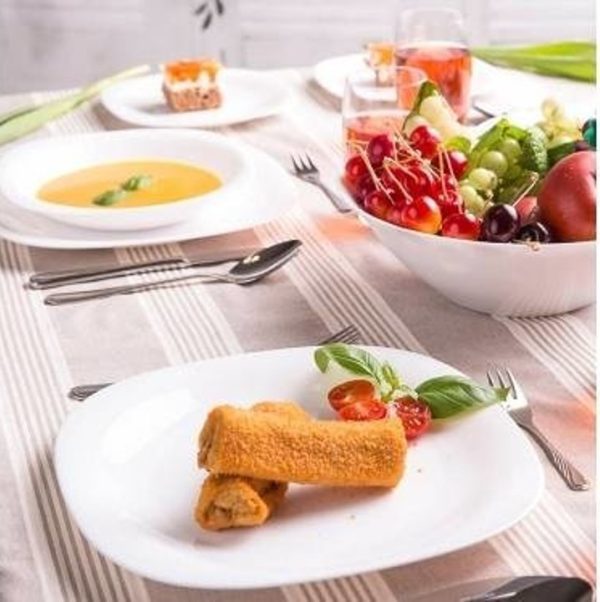 SET 37 PZ CARINE BLANC (cajas)