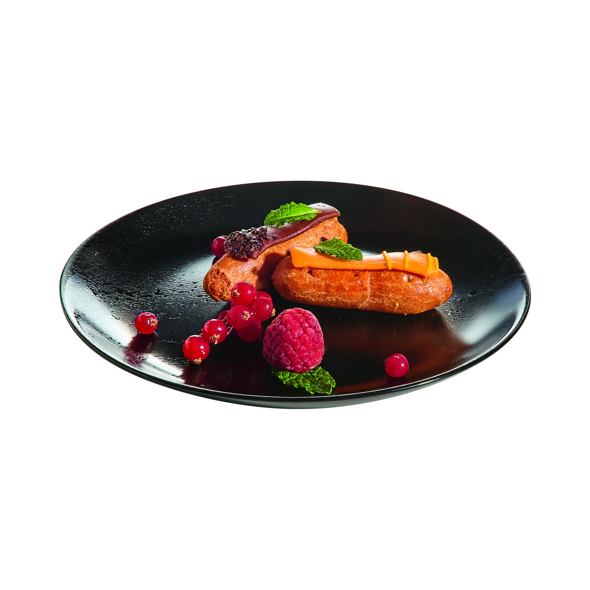 PLATO POSTRE 19 CM DIANA BLACK - Imagen 4