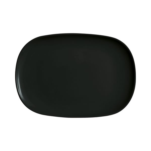PLATO RECT BAJO 34 CM DIWALI NOIR